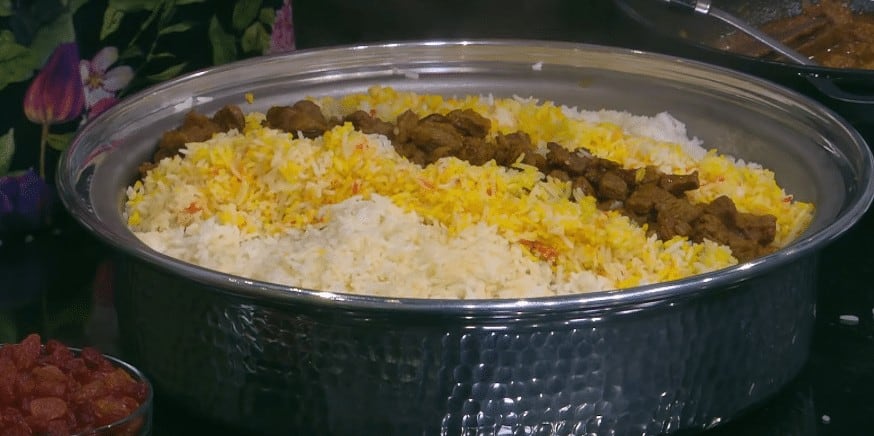 طريقة عمل أرز جواهر إيراني